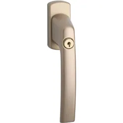 Maco, Fenstergriff, Fenstergriff HARMONY - Sperrzylinder, VK 7x35 mm, Alu bronze eloxiert