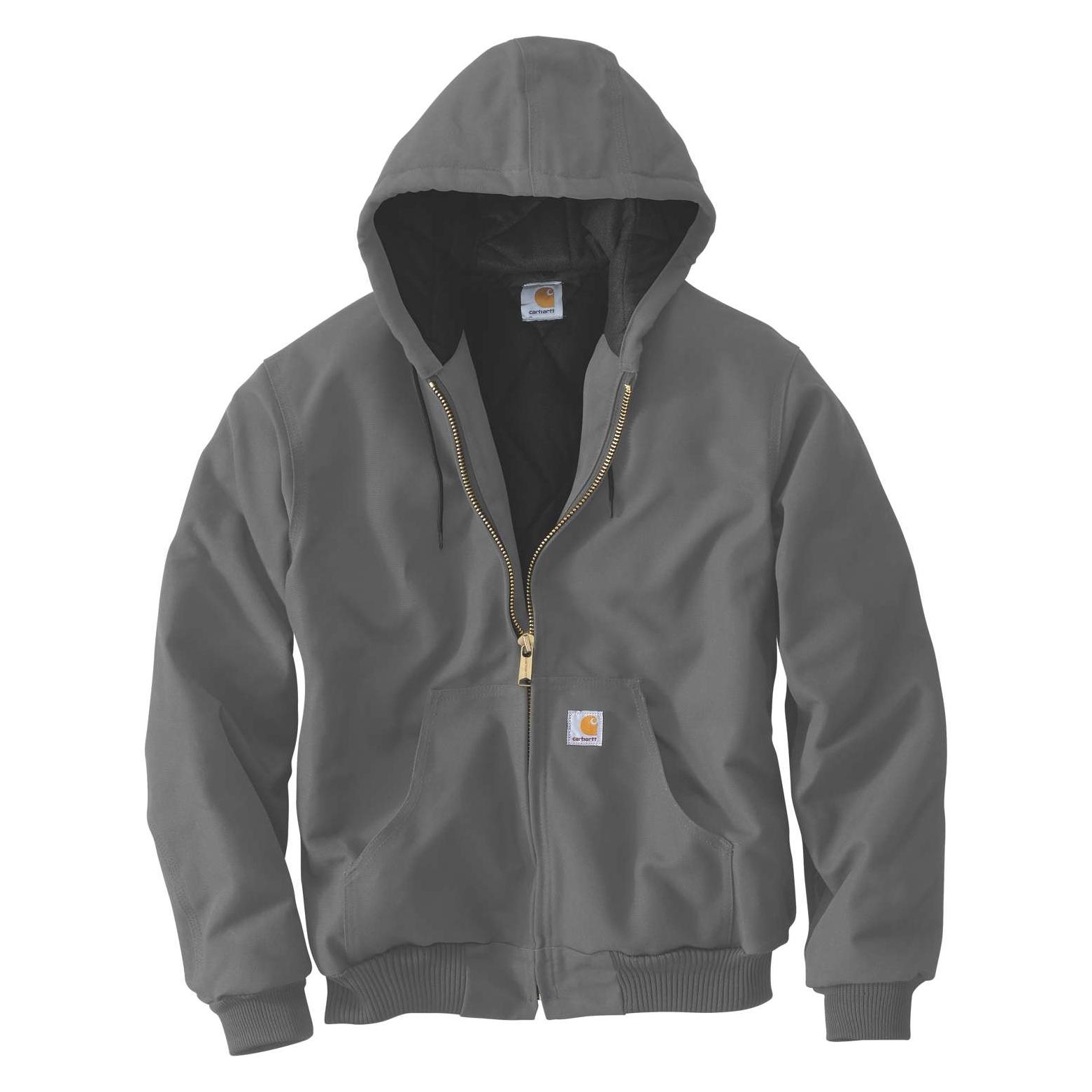 Carhartt Ikonische J140 Firm Duck Active Grav Jacke (M) (.106673.GVL.S005)