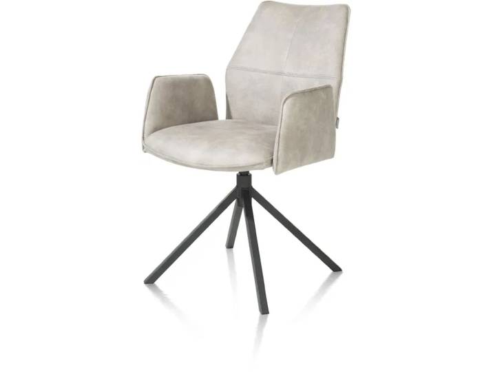 2er Set XOOON Franky Esszimmerstuhl Stoff Taurus