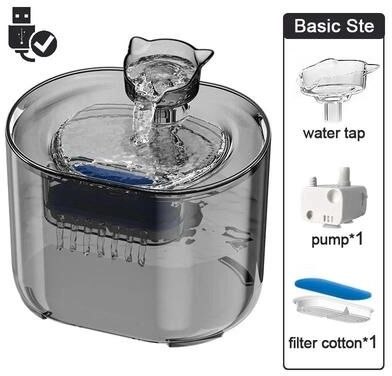 Uplifted Finds Automatic Circulating Ultra Quiet Pet Fountain b