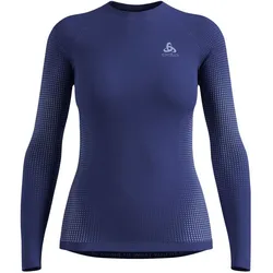 Odlo, Damen, Funktionsshirt, Performance Warm Eco (L), Blau