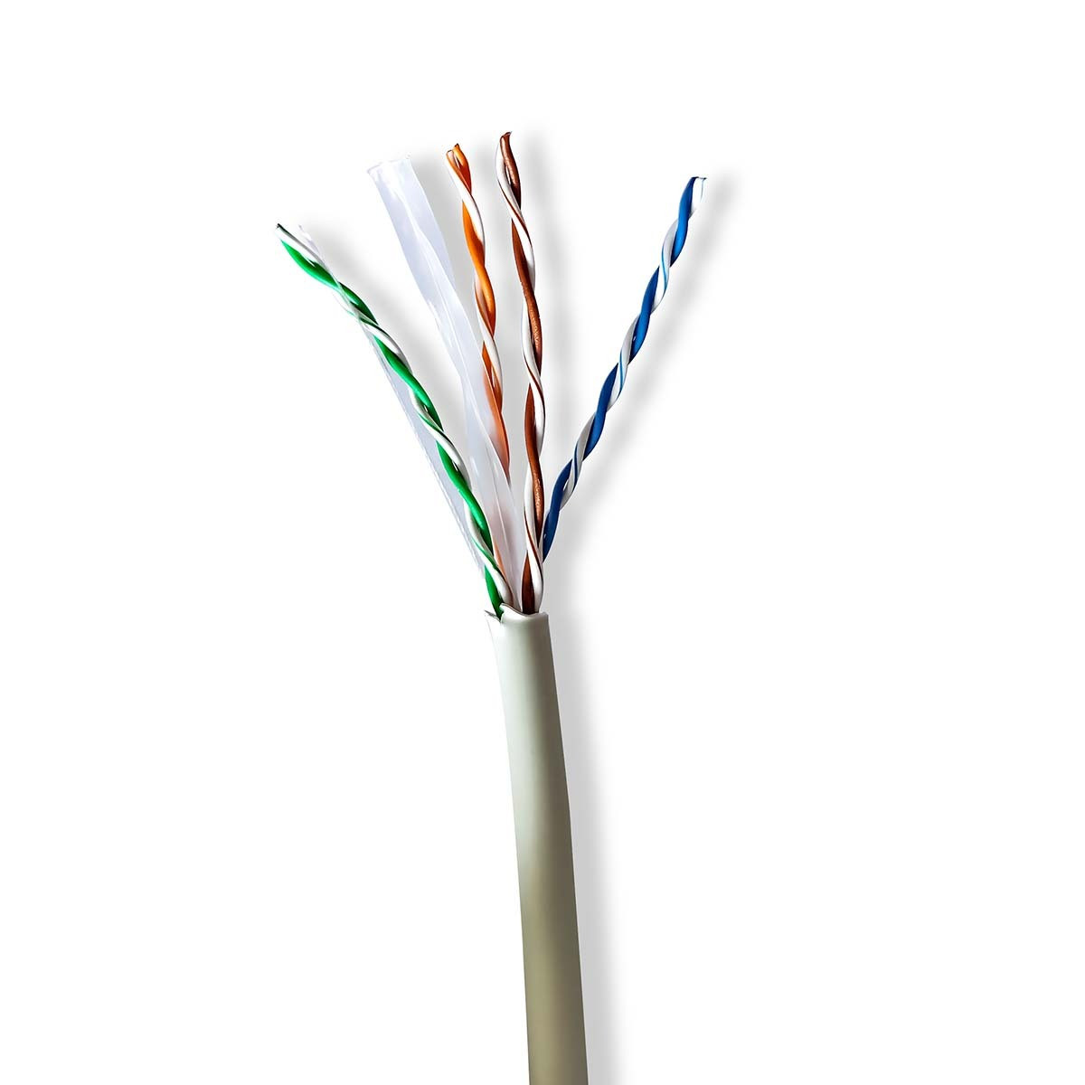 Nedis CCBG8525GY305 Cat6 U/UTP Netwerkkabel, 305 meter, grijs
