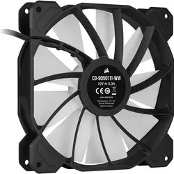 Corsair SP140 RGB Elite Dual Node C (140 mm, 2x), PC Lüfter, Schwarz