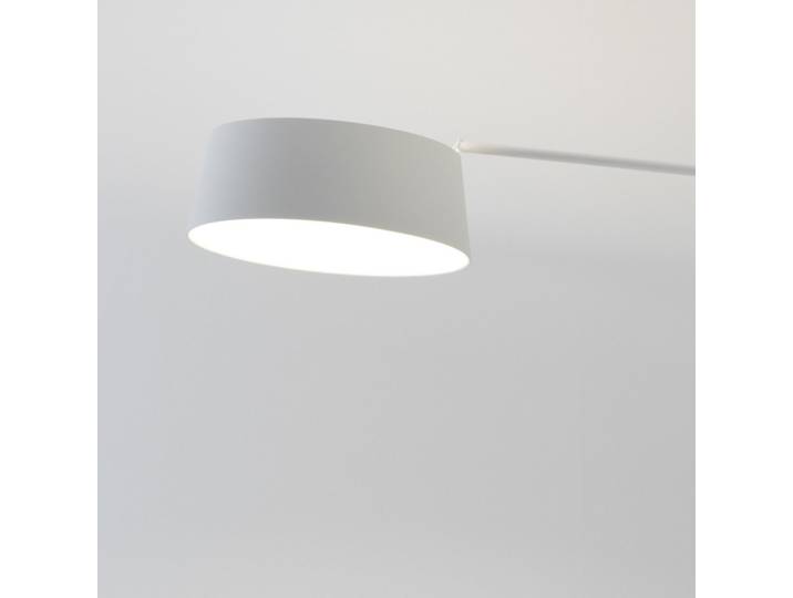 Oxygen FL1 LED-Bogenleuchte, weiß, 212 cm - Stilnovo - Wohnzimmer - Design - Metall - Einflammig