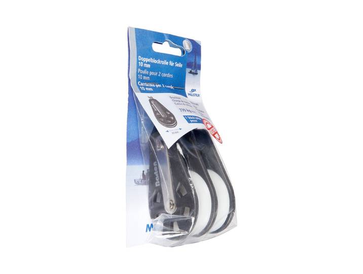 Doppelblockrolle 10mm-seil Es boot