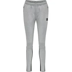 hummel, Damen, Sporthose, Essi Tapered Pants (XS), Grau