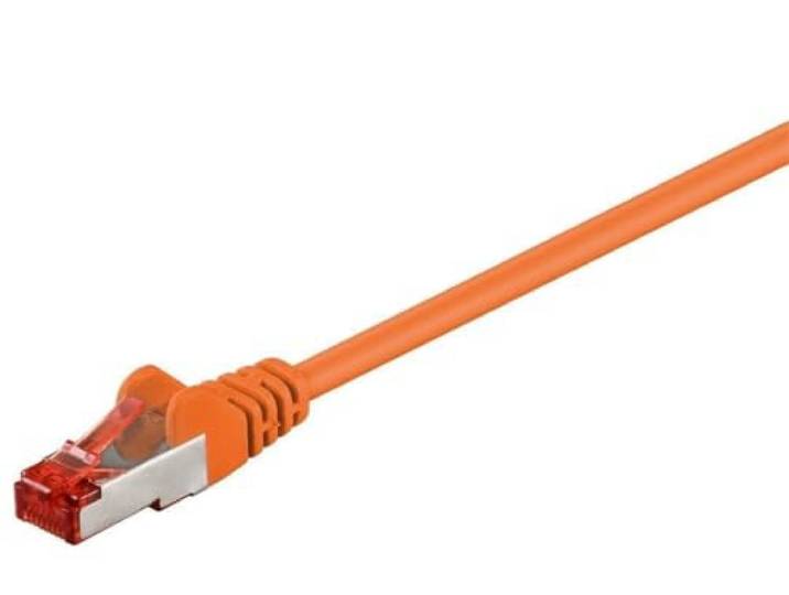 Microconnect S/FTP CAT6 25m oranje LSZH merk
