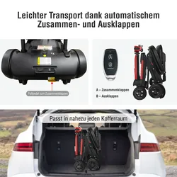 SachsenRAD BestAGE Seniorenmobil Komfort, elektrisch und falten per Fernbedienung