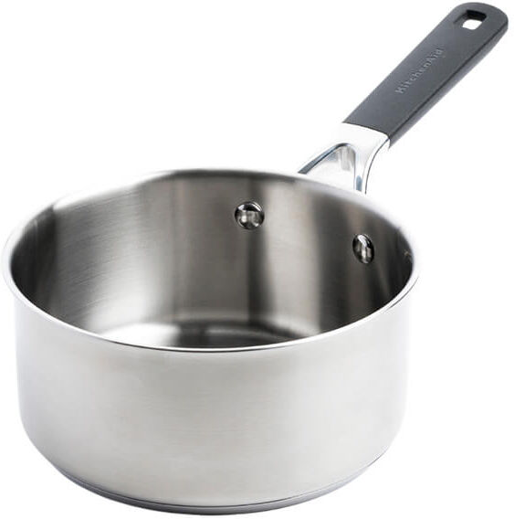 KitchenAid Classic Stainless Steel 18cm Uncoated Open Saucepan