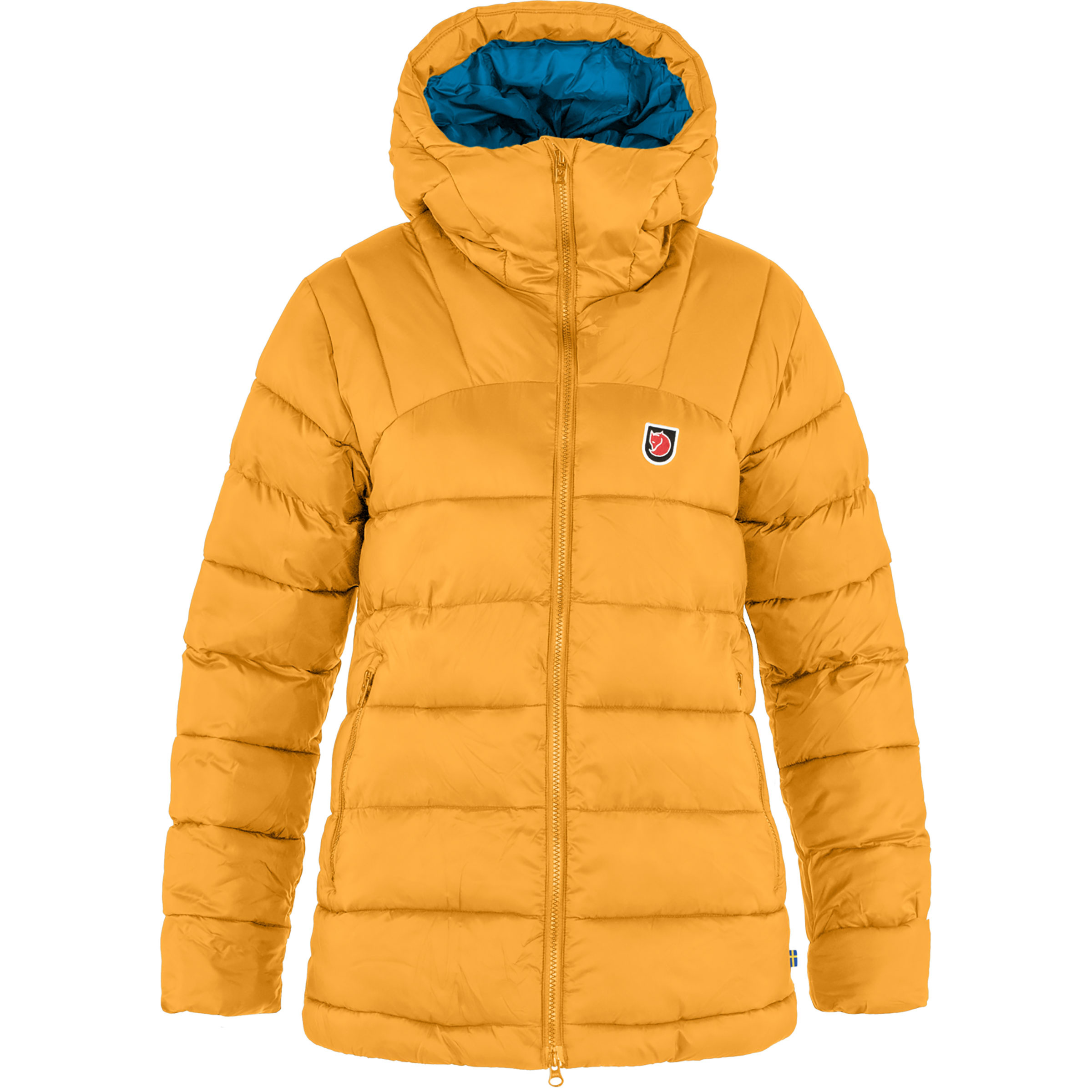 Fjällräven Expedition Mid Winter Damen Isolationsjacke gelb Größe M Camping Wasserabweisend Wasserabweisend