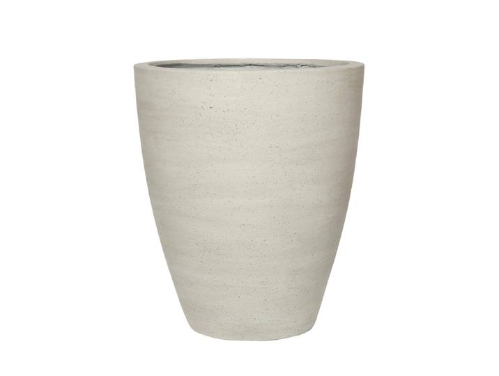 Hochwertiger In-/Outdoor Blumentopf „Cement & Stone Ben“ Beige Washed Pottery Pots
