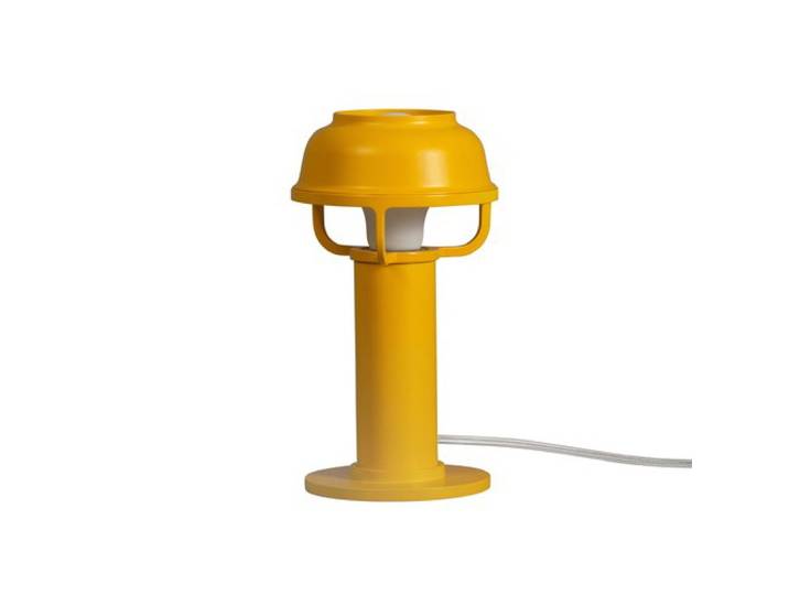 ARTEK lampe de table KORI TABLE LIGHT (Orange, câble blanc - Métal)