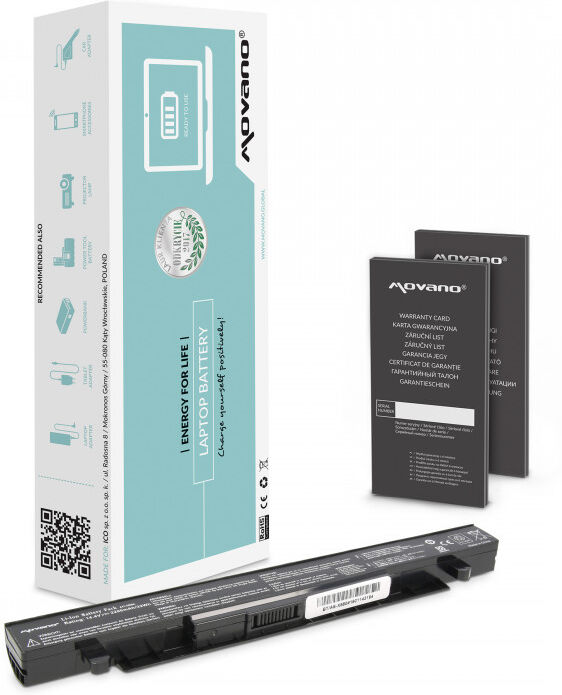 Movano Akku für Asus X550, A450, F450, K550 / 14,4V (14,8V) 2200 mAh