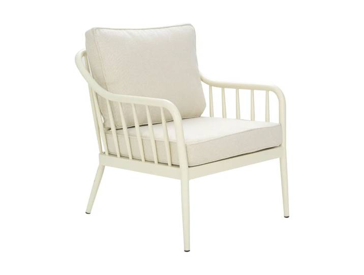 Brafab Coleville fauteuil Pearl white-dot beige