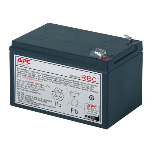 APC RBC4 vervangingsaccu voor UPS, zwart