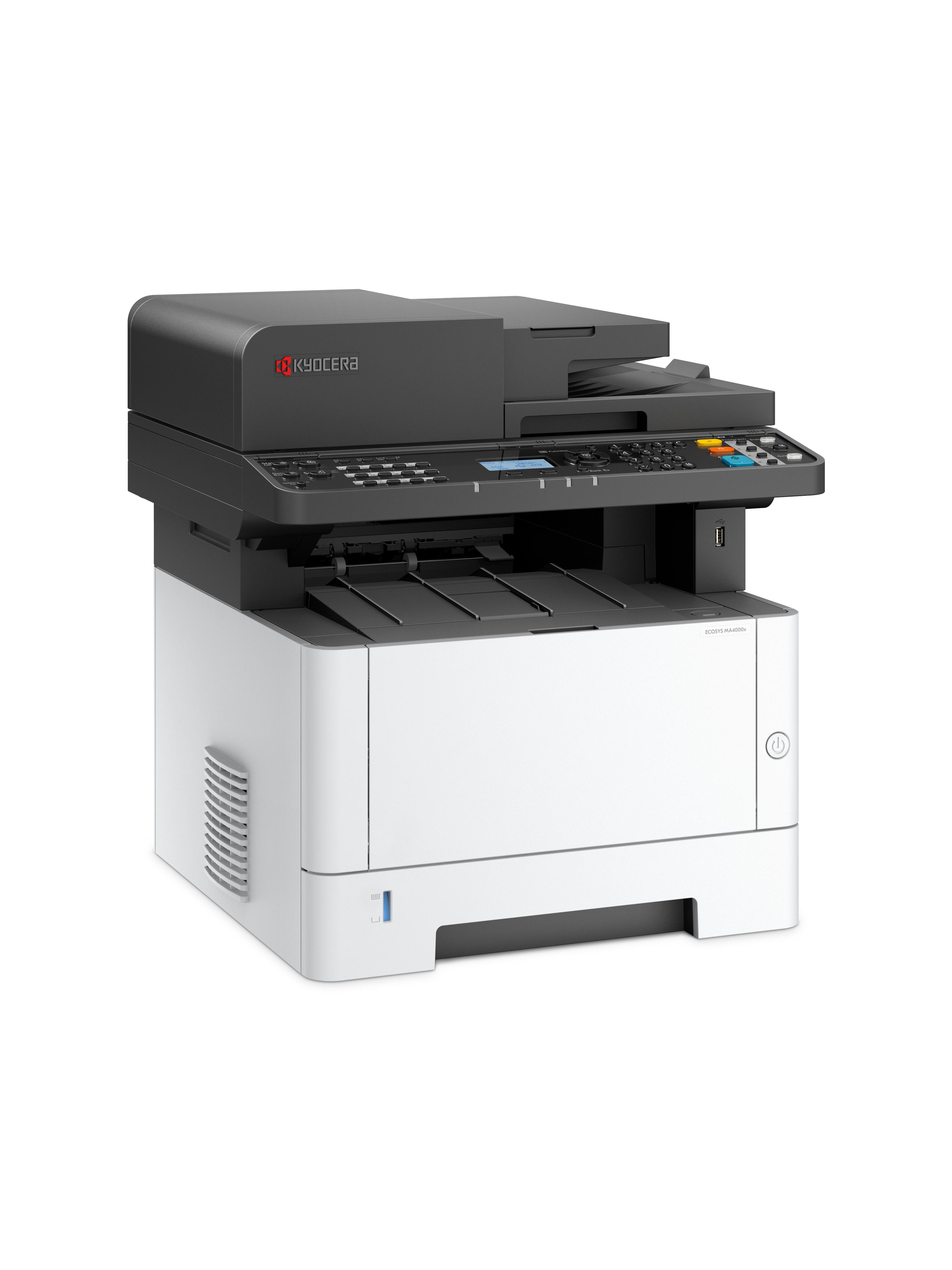 Kyocera ECOSYS MA4000fx S/W-Laserdrucker Scanner Kopierer Fax LAN 110C1B3NL0