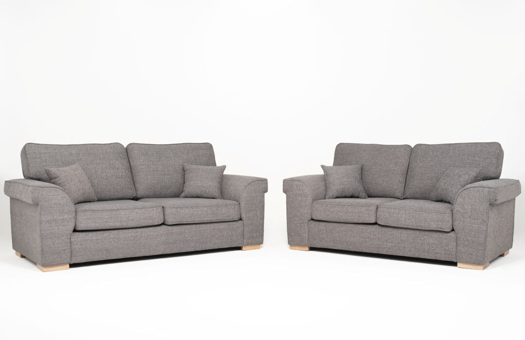 Wade Logan 2 Piece Standard Living Room Set Mushroom 2