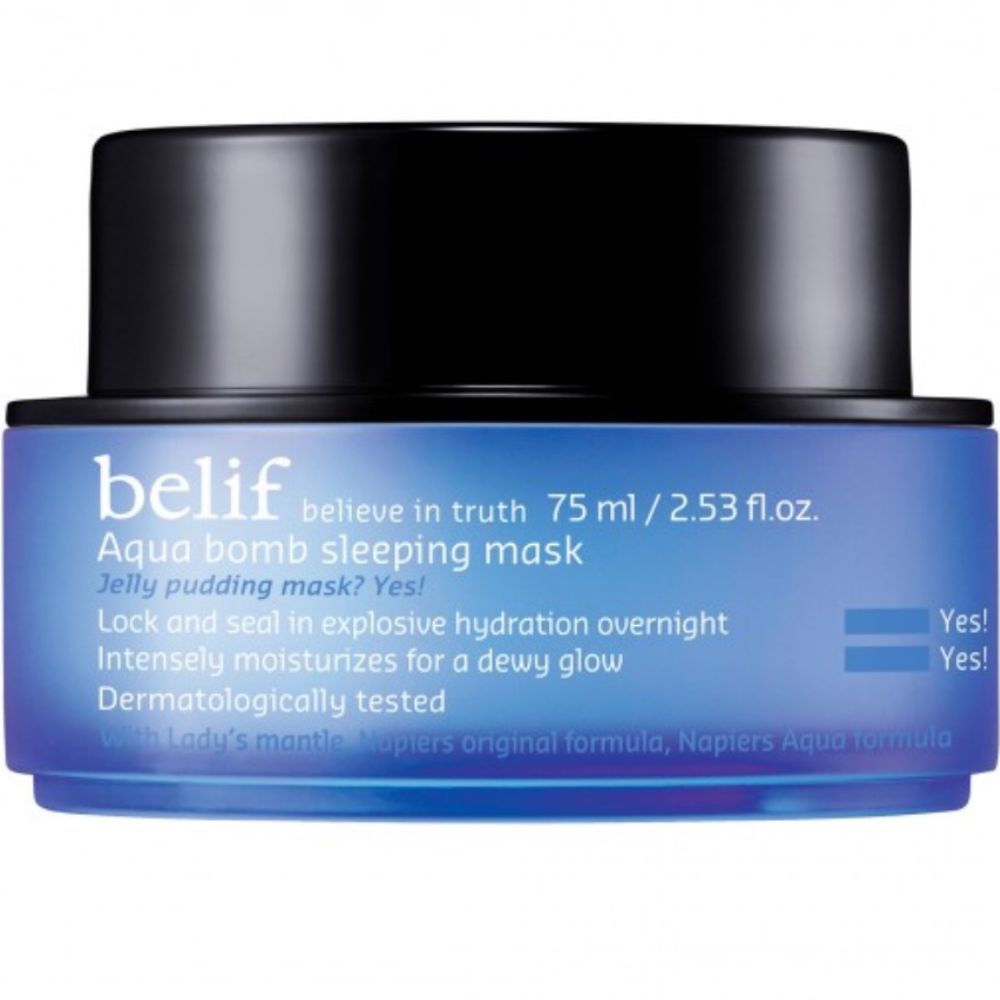 Belif Aqua Bomb Sleeping Mask for Normal and Dry Skin 75mL