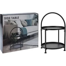 Mojawo Beistelltisch Deko Sofatisch Kaffeetisch Blumentisch Tisch Metall
