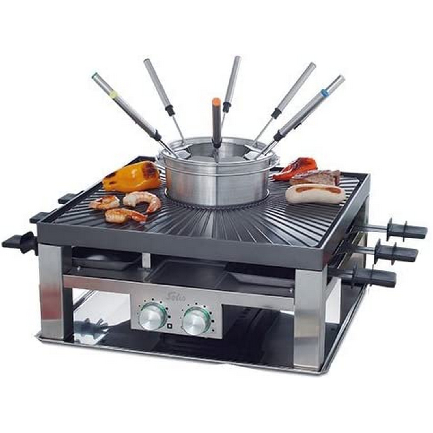 SOLIS Combi-Grill 3 in 1 796 Multifunktions-Grill