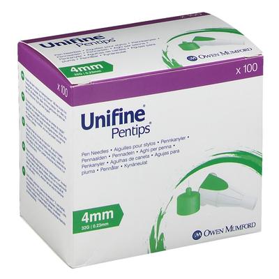 Unifine Pentips Kanüle 32 G 4 mm 100 St