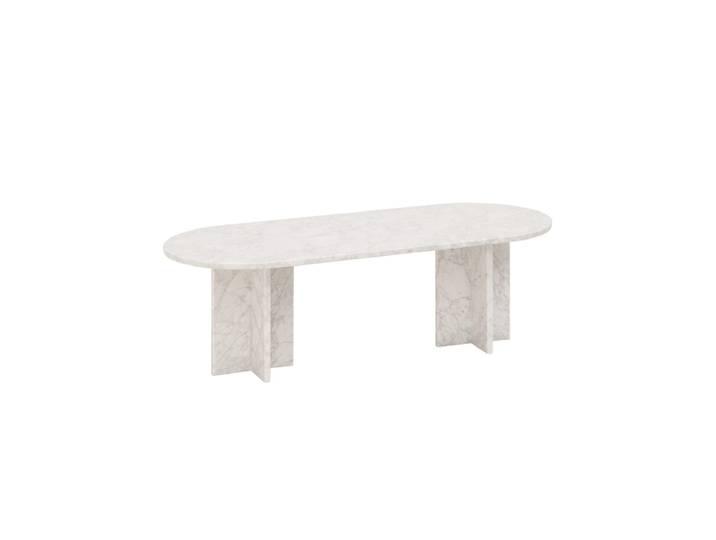 Table basse en marbre de 120x50cm