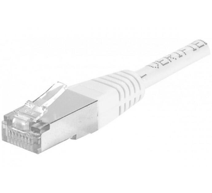 Dexlan Patchkabel Cat. 6A, F/UTP, weiß, 3,0 m 859581