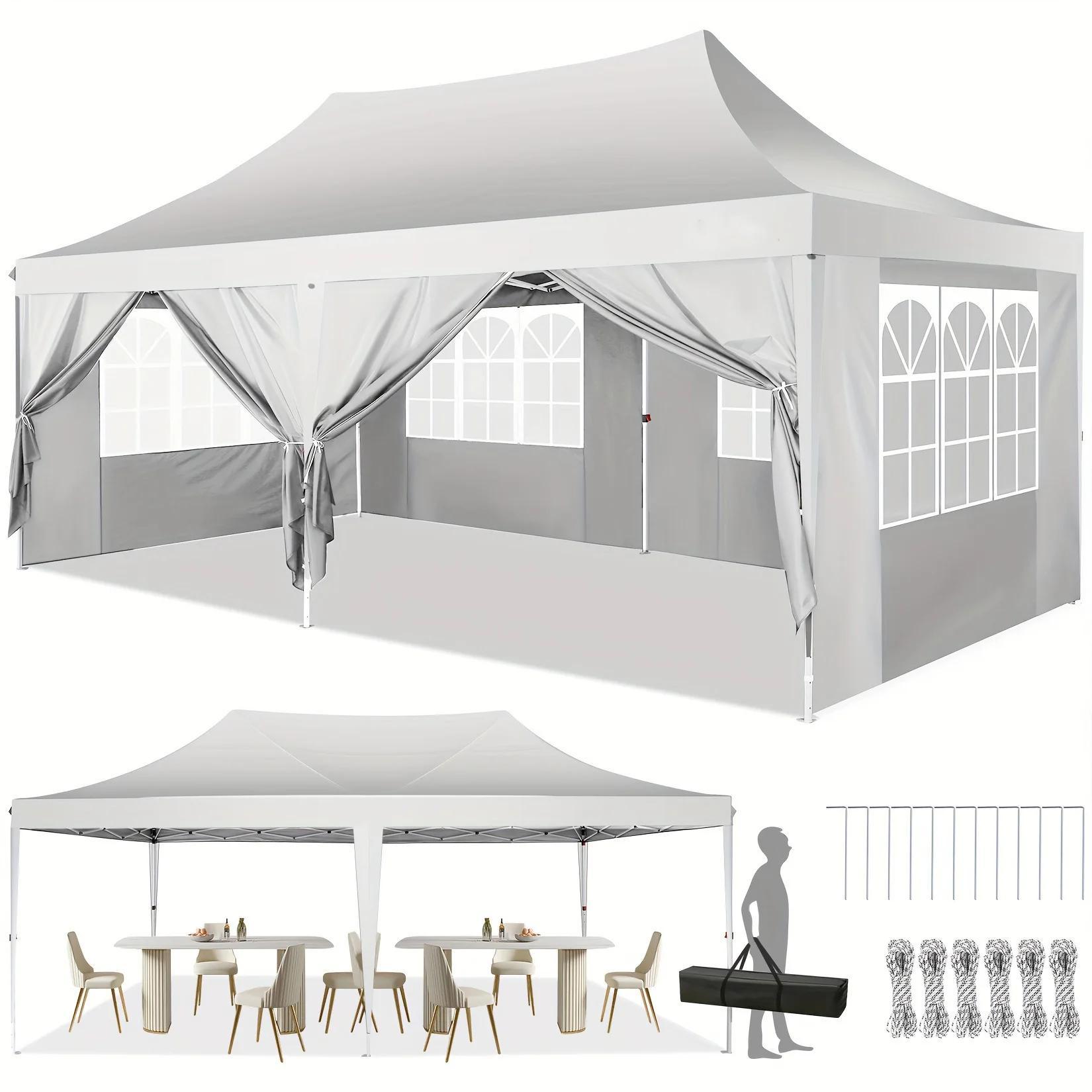 Pavillon, wasserdicht, UV-Schutz, Weiß