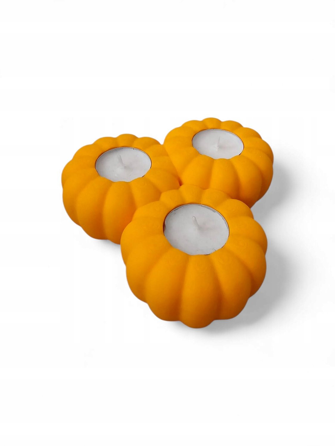 Merkloze 3D-geprinte pompoen kaarshouder voor herfst- en Halloween-decoratie