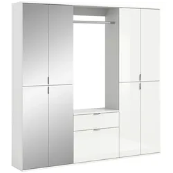 Garderobe Projekt X ca. 183x193 cm Weiß