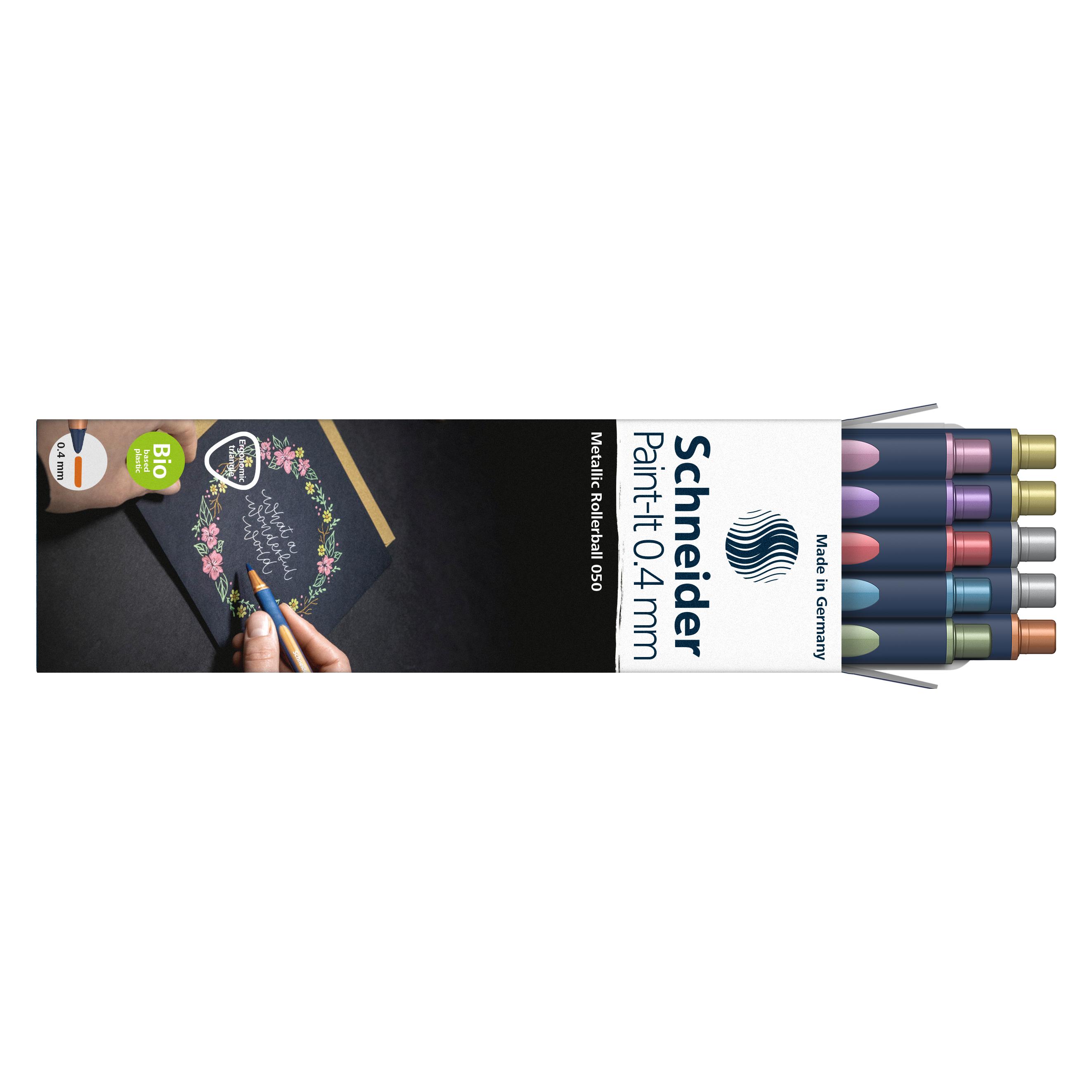 Schneider Metallic Rollerball Paint-It 050 (10x) (ML05011503)
