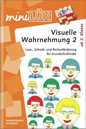 Heinz Vogel - miniLÜK: Visuelle Wahrnehmung 2: Lese-, Schreib- und Rechenförderung für Grundschulkinder: Lese-, Schreib- und Rechenförderung für alle Grundschulkinder - Preis vom 30.09.2026 09:01:18 h