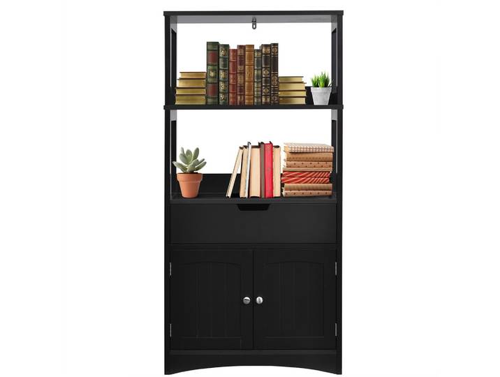 HOCHSCHRANK Schwarz
