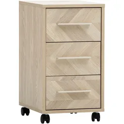 Tchibo - Rollcontainer »Arezzo« - 32,6x39,1x59,7cm - schwarz -