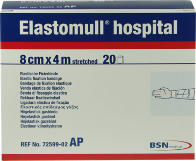 BSN medical GmbH ELASTOMULL hospital 8 cmx4 m elast.Fixierb.weiß 20 St 01903980