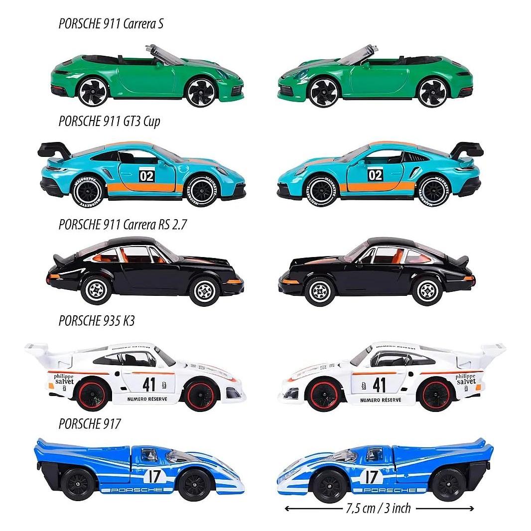 Majorette Porsche 5 Pieces Giftpack (212053172)