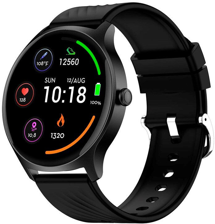 Denver SWC-387 Bluetooth Smartwatch med Indbygget Sundhed- & Træningstracker - Sort