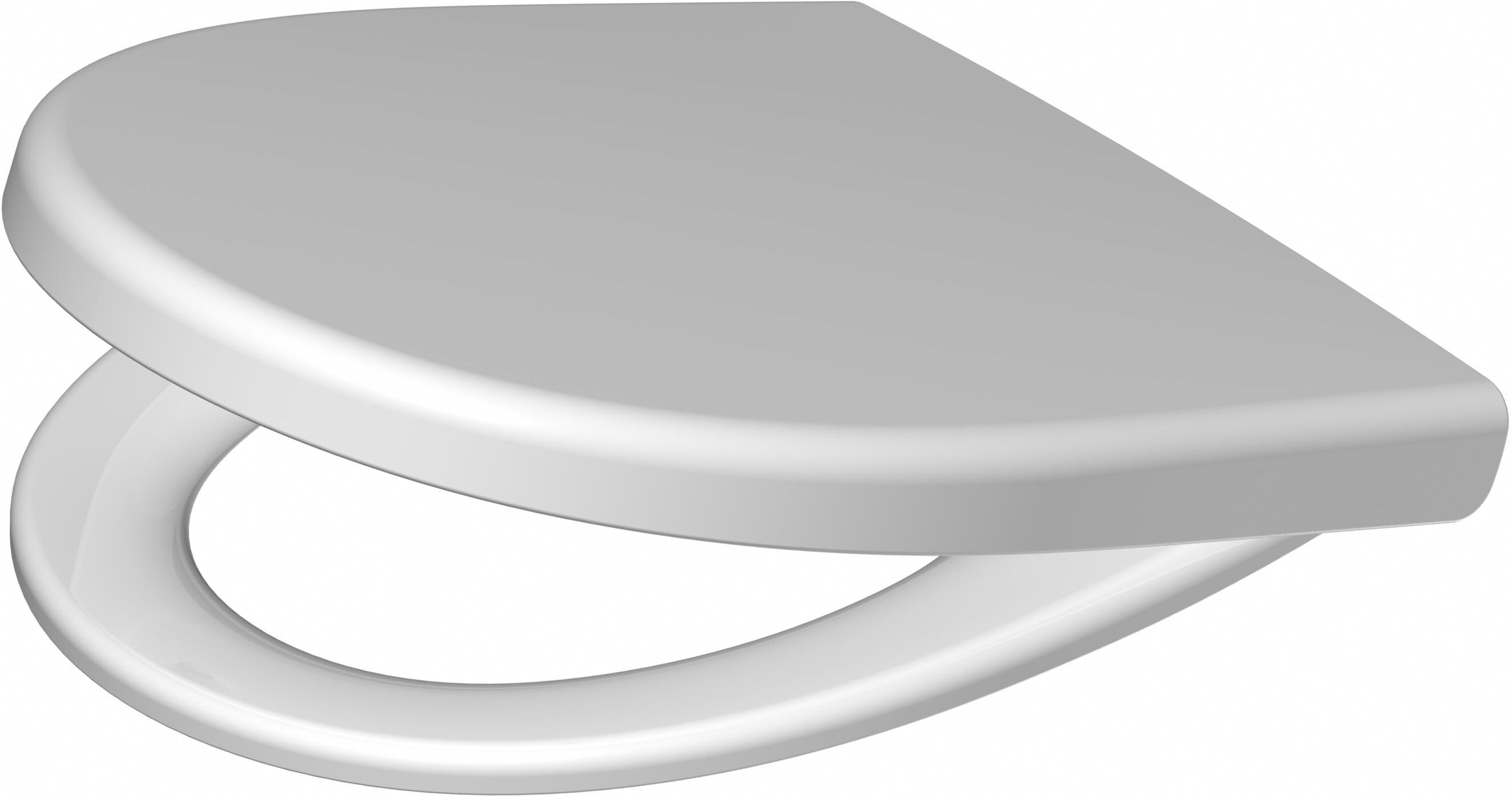 Pagette Kadett 300 S WC siège 791880202 blanc, fixation en acier inoxydable