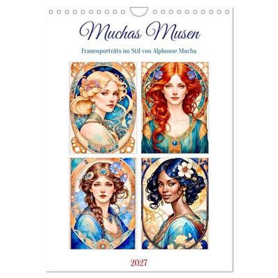 Muchas Musen (Wandkalender 2027 DIN A4 hoch), CALVENDO Monatskalender