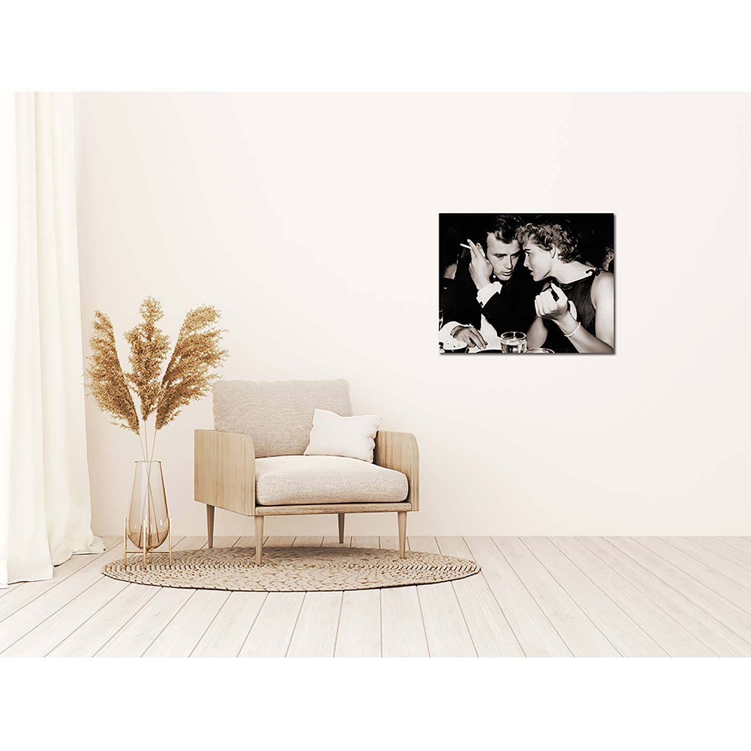 home24 Jimmy At the Club wanddecoratie alu-dibond meerdere kleuren 50 x 40 cm