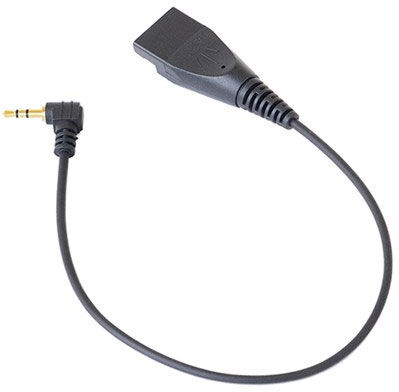 Cleyver Cordon Jack 2.5 mm pour combinés   Accessoires Cordon QD / jack 2.5mm pour combiné sans fil