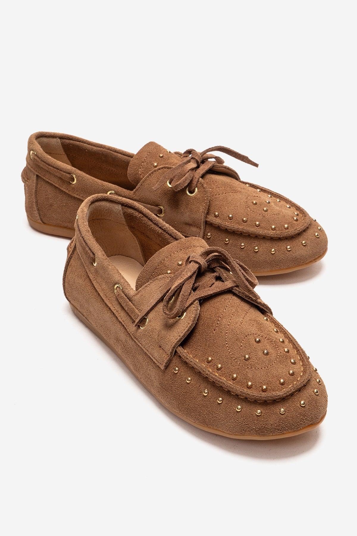 Forever & Always Cuesta Leder-Schnürloafer - Braun