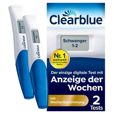 Clearblue Schwangerschaftstest m.Wochenbestimmung 2 St Test