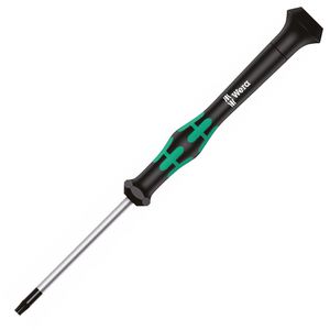 Wera Schraubendreher 2067 Elektroniker, Feinmechanik, TX15 x 60mm, Torx BO