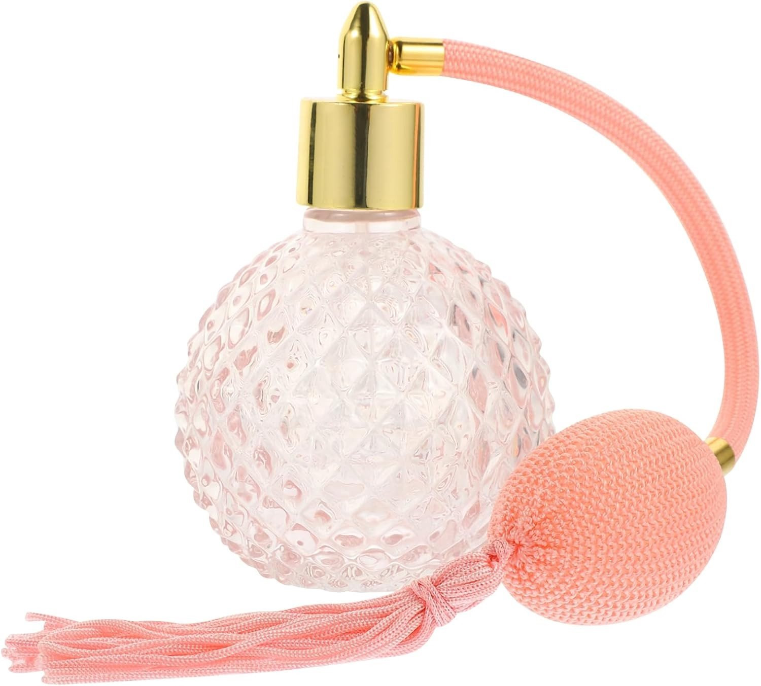 Vintage Glazen Parfumfles 100ml - Lege Sprayer voor Klassieke Geuren en Decoratie