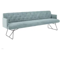 KAWOLA Esszimmerbank CHARME Cord hellblau 206cm