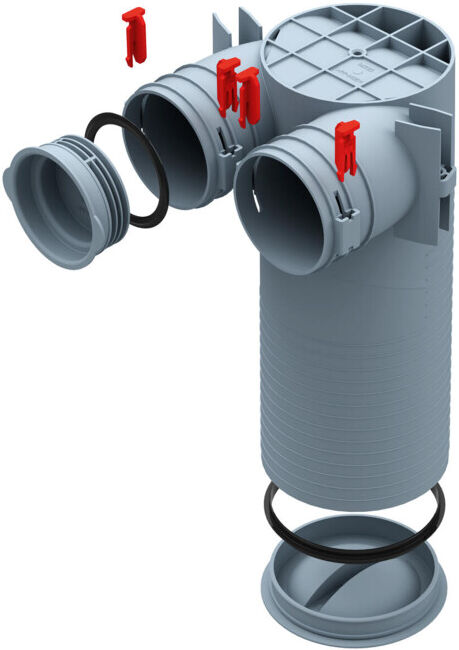Helios Ventilateurs Pièce de raccordement FRS-DWK 2-75/125 125 mm ; Helios-Preisser (03857)