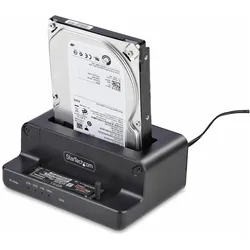 StarTech HDD Acc M.2 NVMe to 2.5/3.5" SATA Cloner, SSD + Festplatte Zubehör