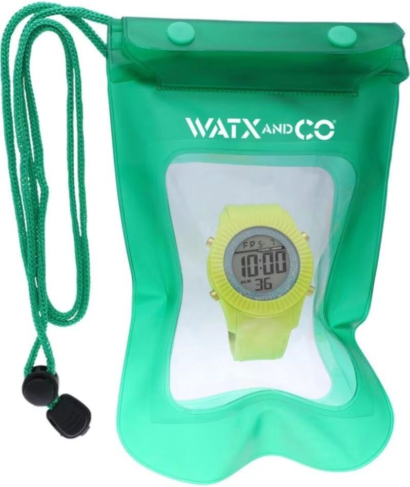 Bolsa Estanca Watxandco Wasummer206 Amarillo 43mm Unisex