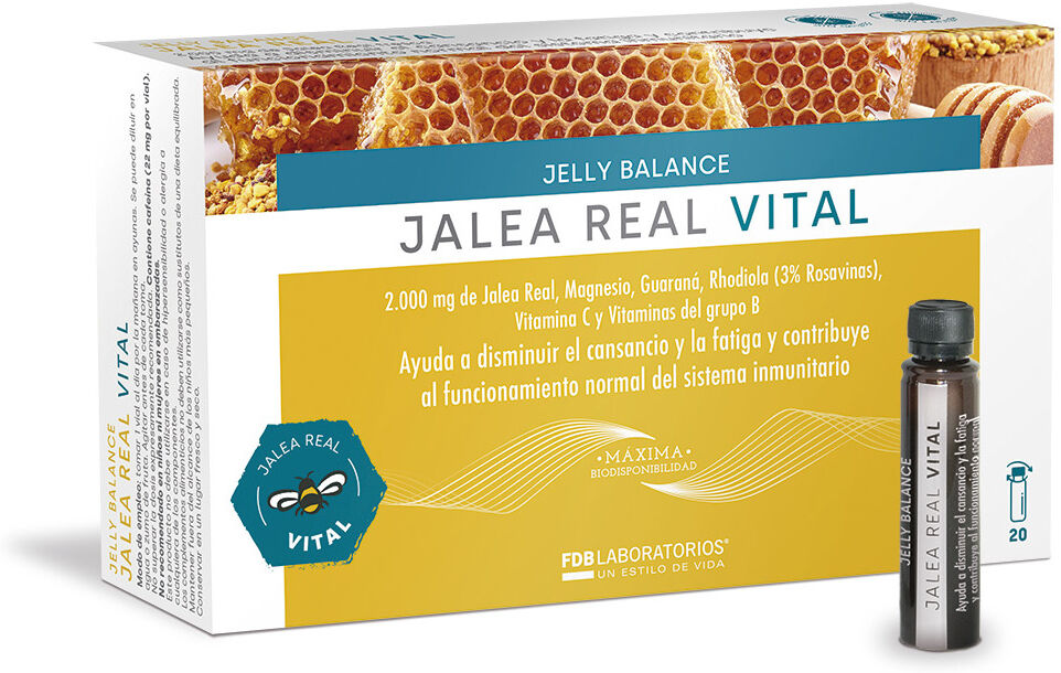 FDB Laboratorios Jelly Balance Vital Royal Jelly 20 Vials